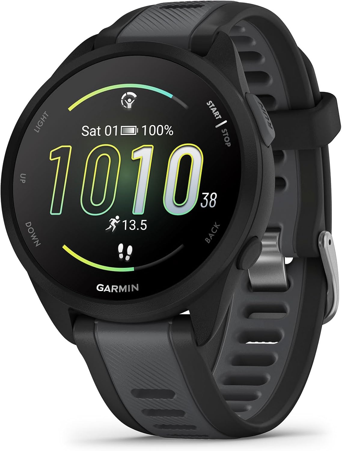 Garmin Forerunner 165, Running Smartwatch, Colorful AMOLED Display, Training Metrics and Recovery Insights