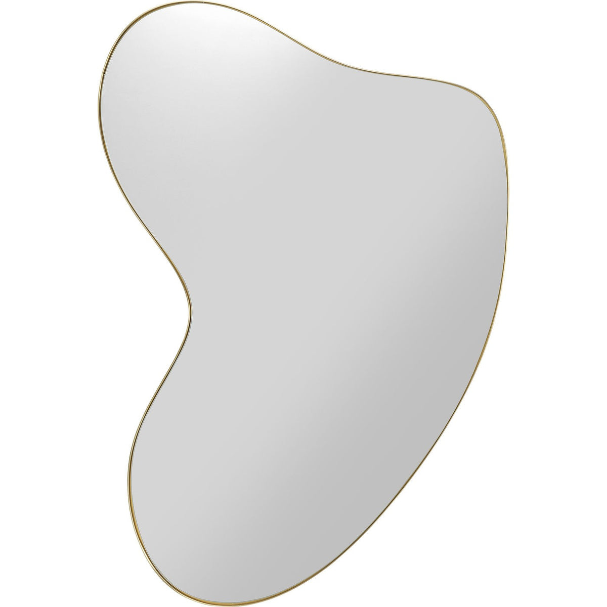 Kare Design Spiegel Shape Messing 110x120cm
