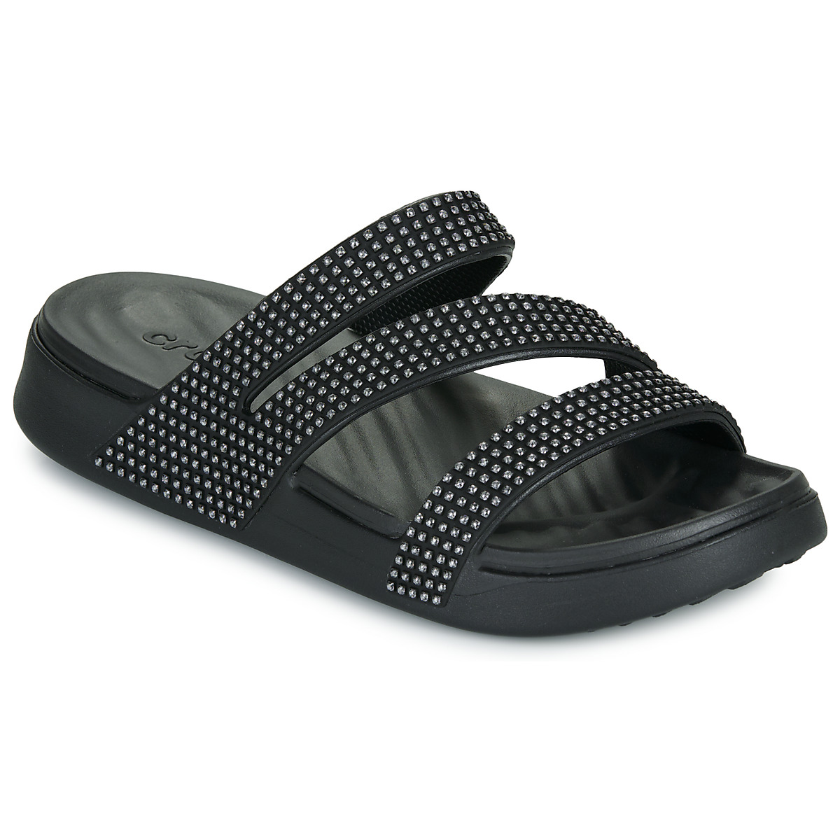 Crocs - GETAWAY GEMS STRAPPY - Black
