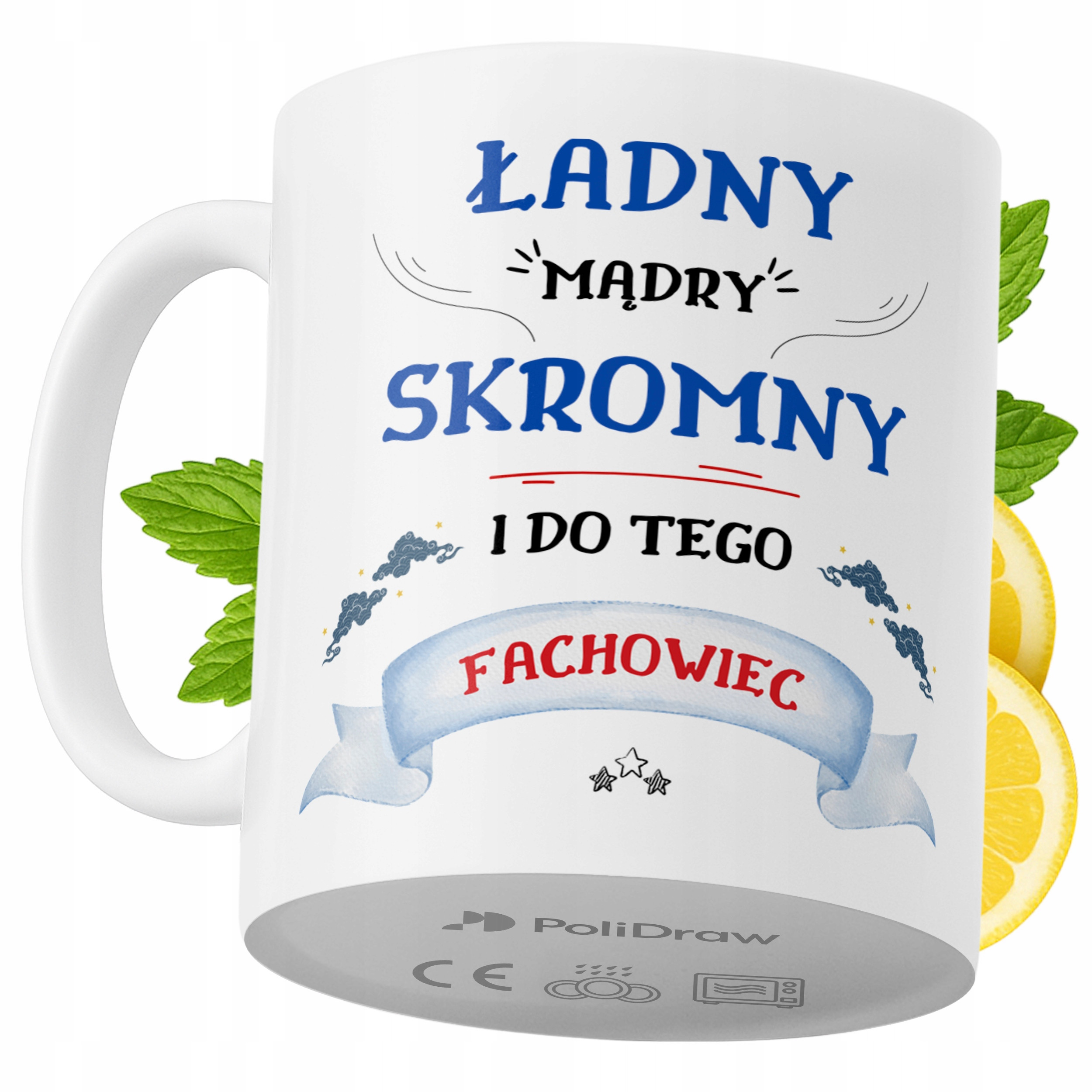 Kubek Dla Fachowca na Prezent z Nadrukiem ze Zdjęciem 330 ml PoliDraw