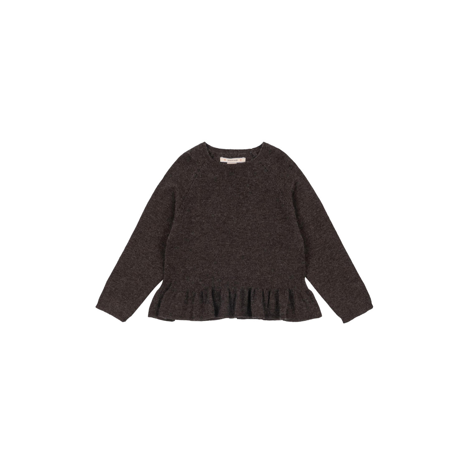 Cathy Knit Sweater, brown melange