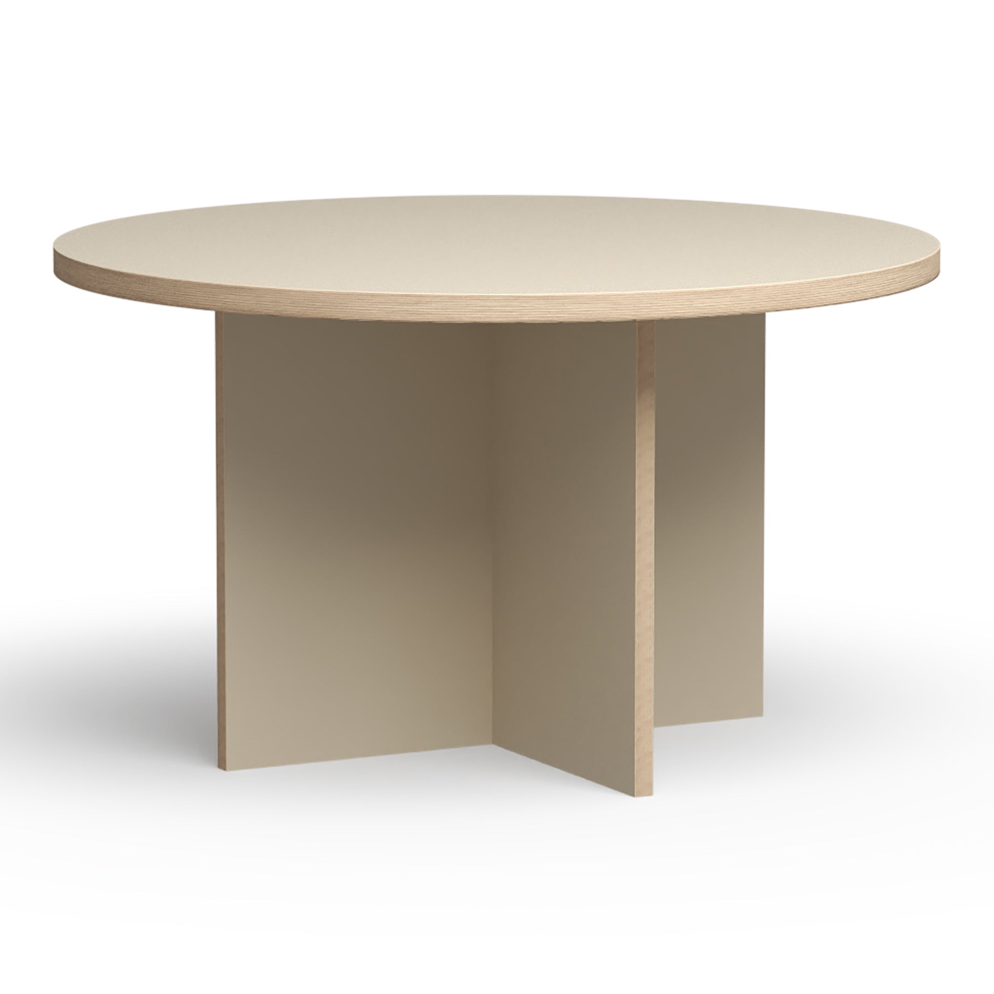 HKliving Dining Table Eettafel - Ø 130 cm - Cream