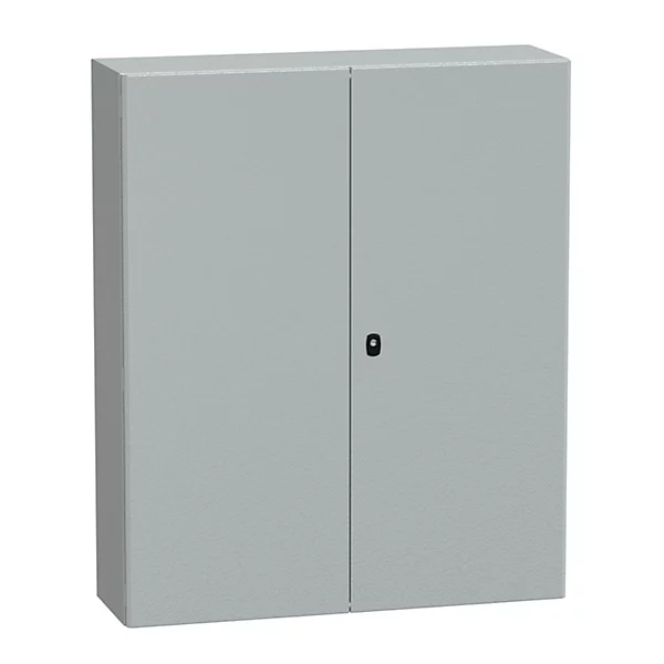 Nsys3d121030dp Coffret Métallique étanche Ip55 - 1200x1000x300 - 2 Portes - Plaque Fournie - Spacial S3d - Schneider Electric