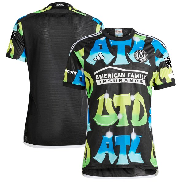Atlanta United FC adidas 2024 The 404 Authentic Jersey - Black