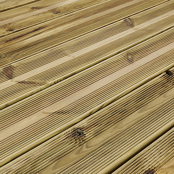 Lame de terrasse pin du Nord Lemhi Klikstrom L.360 x l.14,4 x ép. 2,7 cm