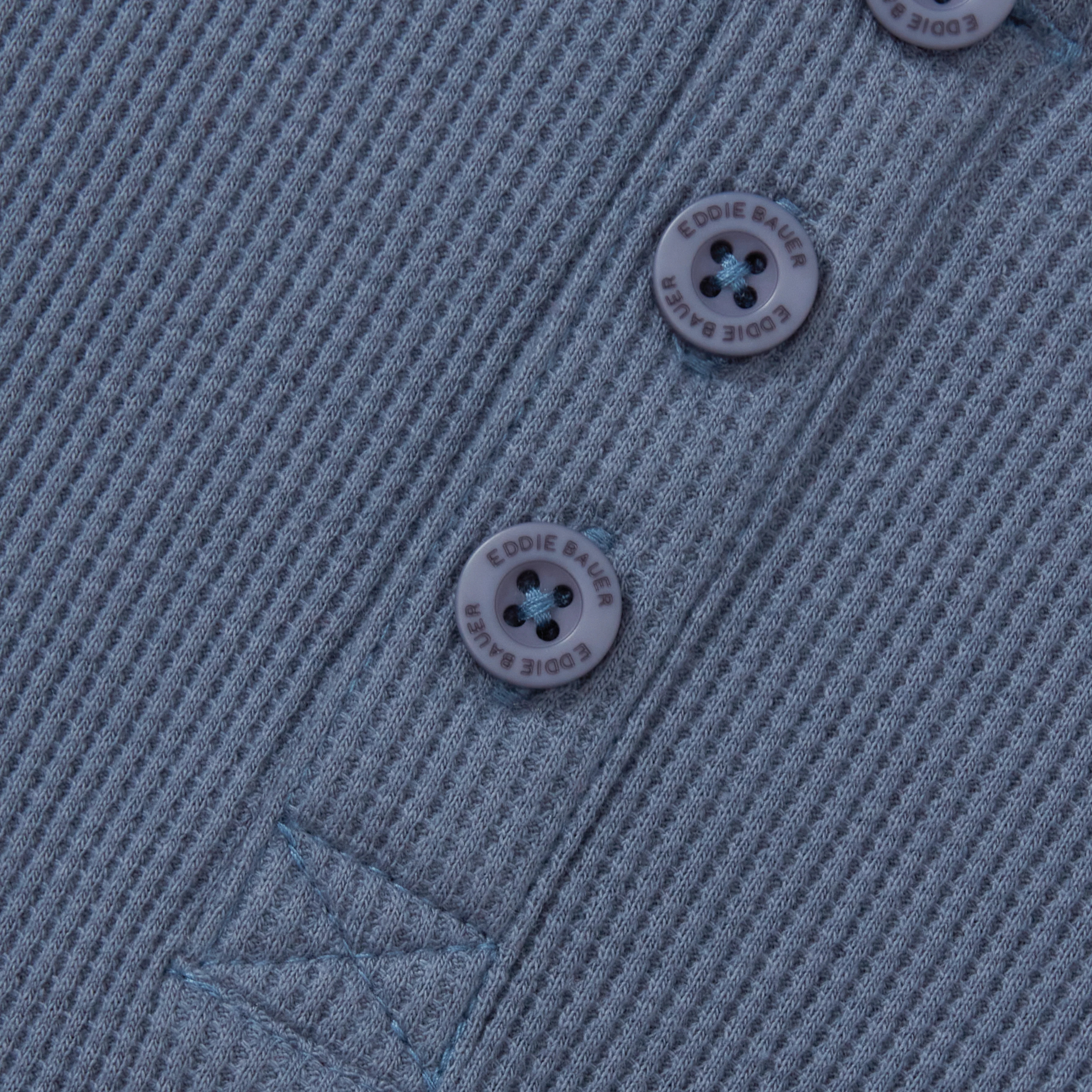 Boys' Long-Sleeve Thermal Henley