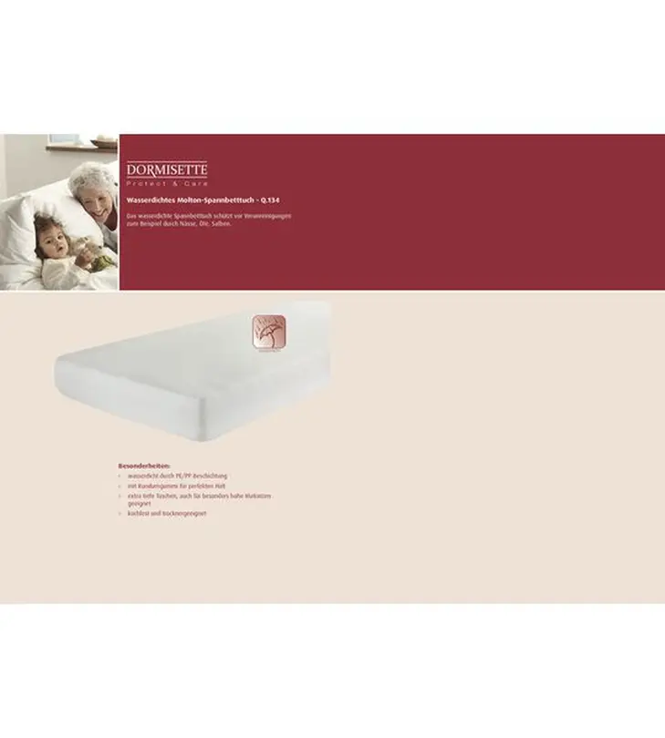Molton-Spannbetttuch Fimo