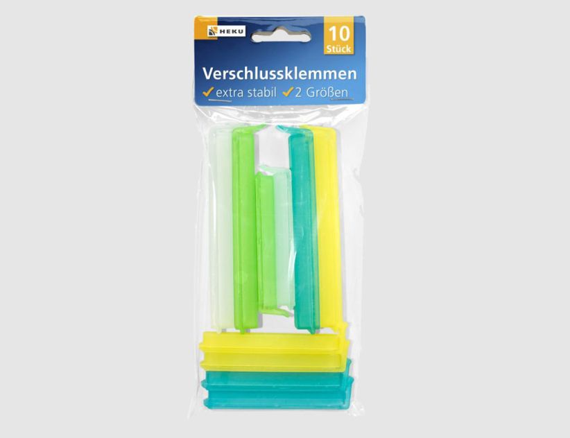 Verschlussklemmen 10 Stück