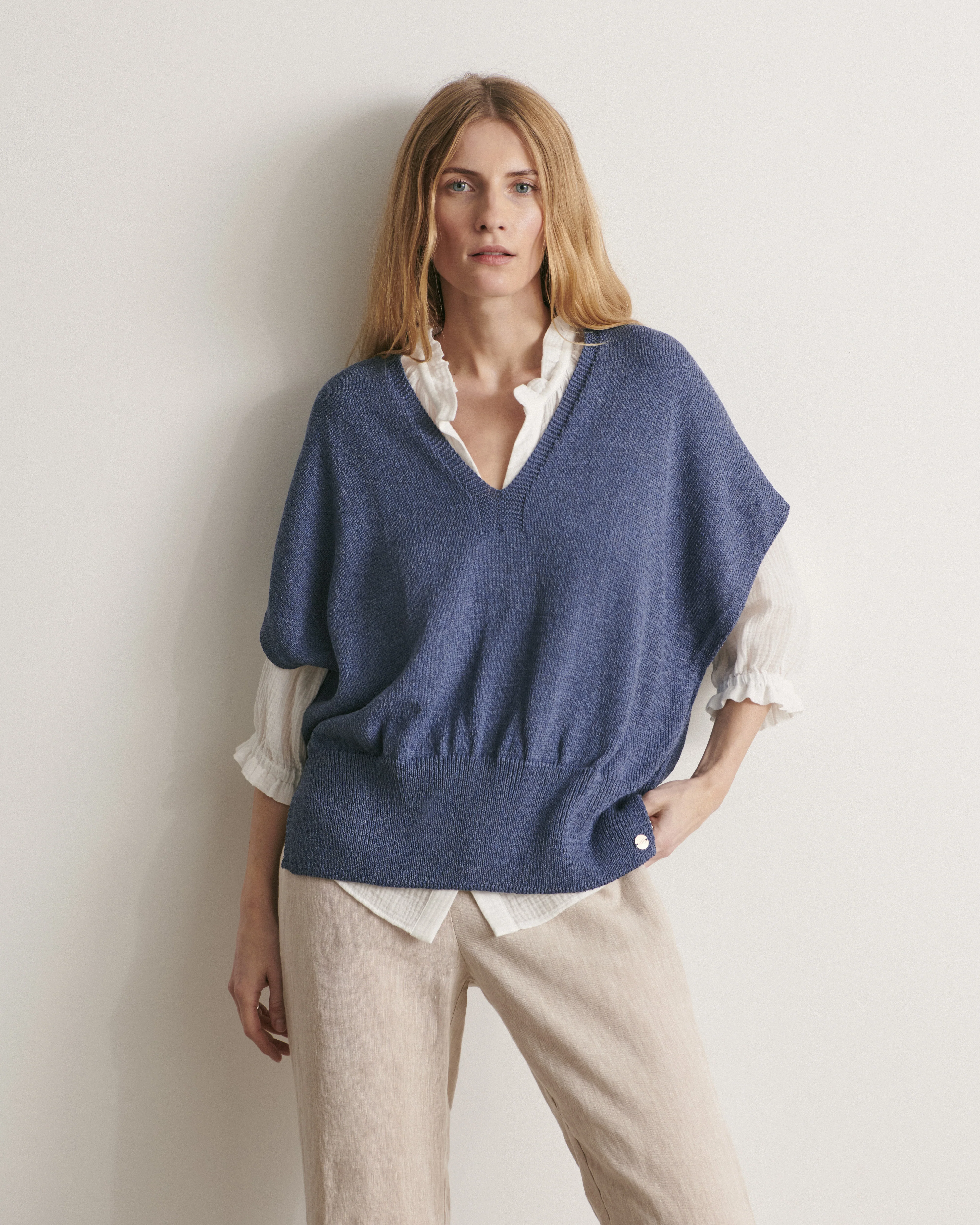 Pull kimono en maille irisée ANGOLA11/11207/304