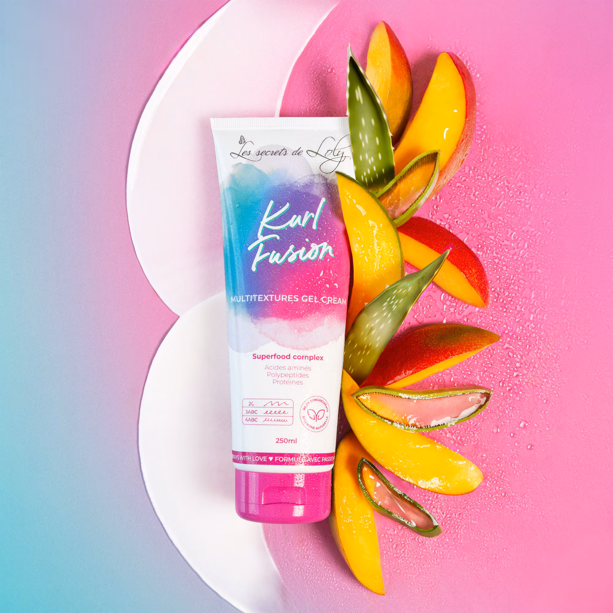 KURL FUSIONCrème-gel multi-textures