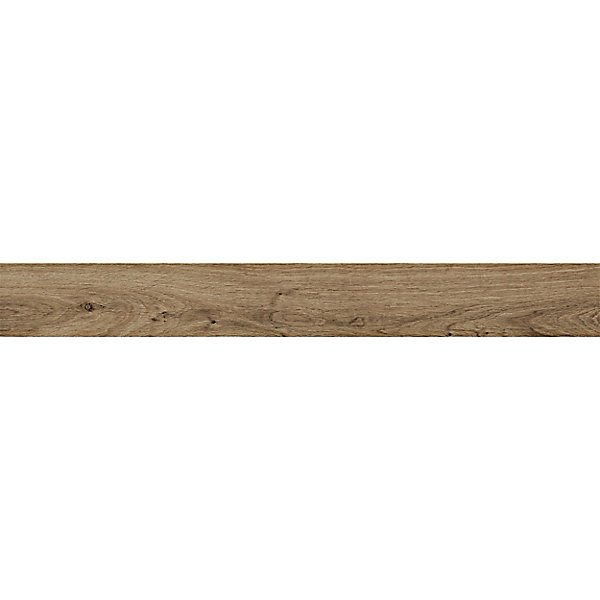 Lame PVC clipsable Baila décor chêne moyen l. 122 x l. 15 cm Goodhome