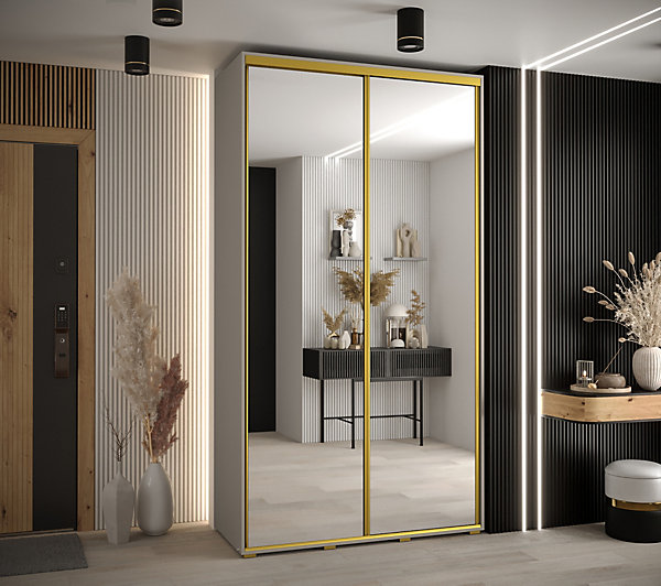 Armoire Dakota 2 a portes coulissantes 130/60/235,2portes