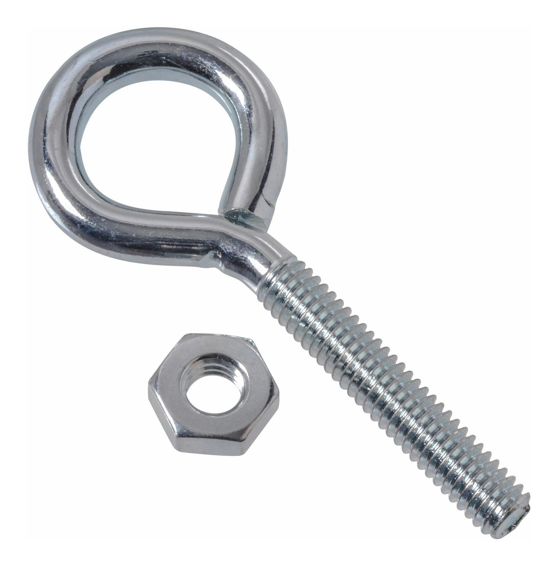 Hillman Zinc-Plated Eye Bolt with Nut