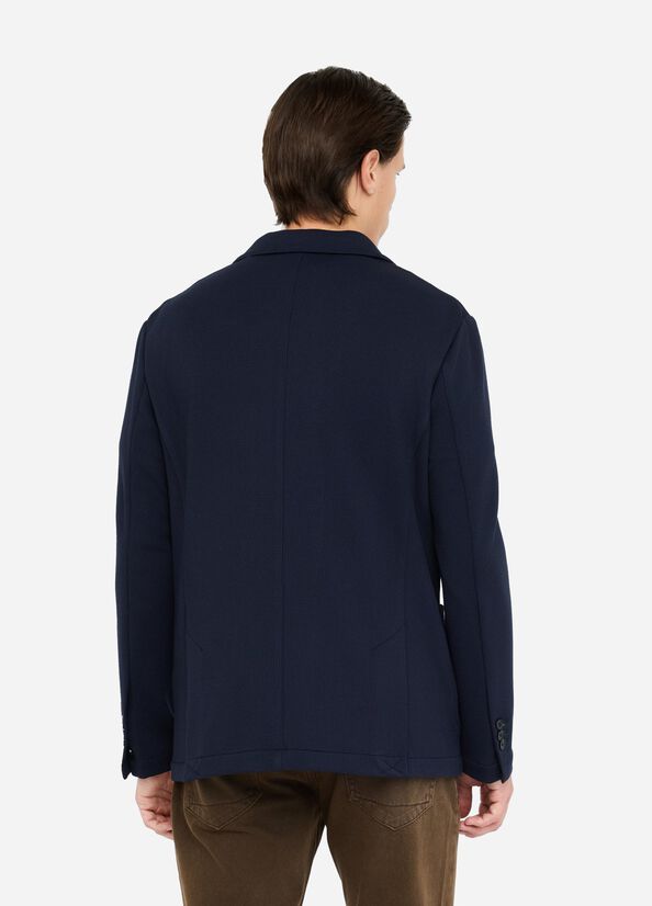 Blazer in jersey