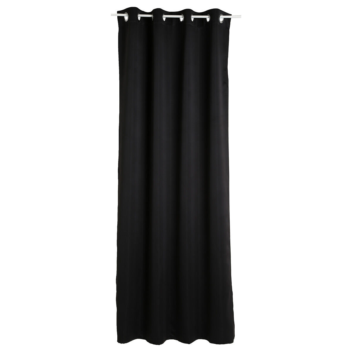 Cortina opaca preta 140x260cm