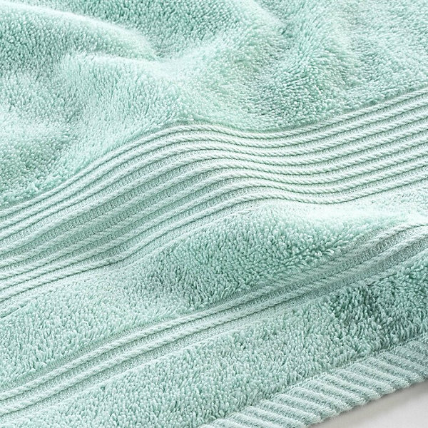 Drap de Douche 70x130 cm éponge Unie Tendresse Céladon 600g/m²