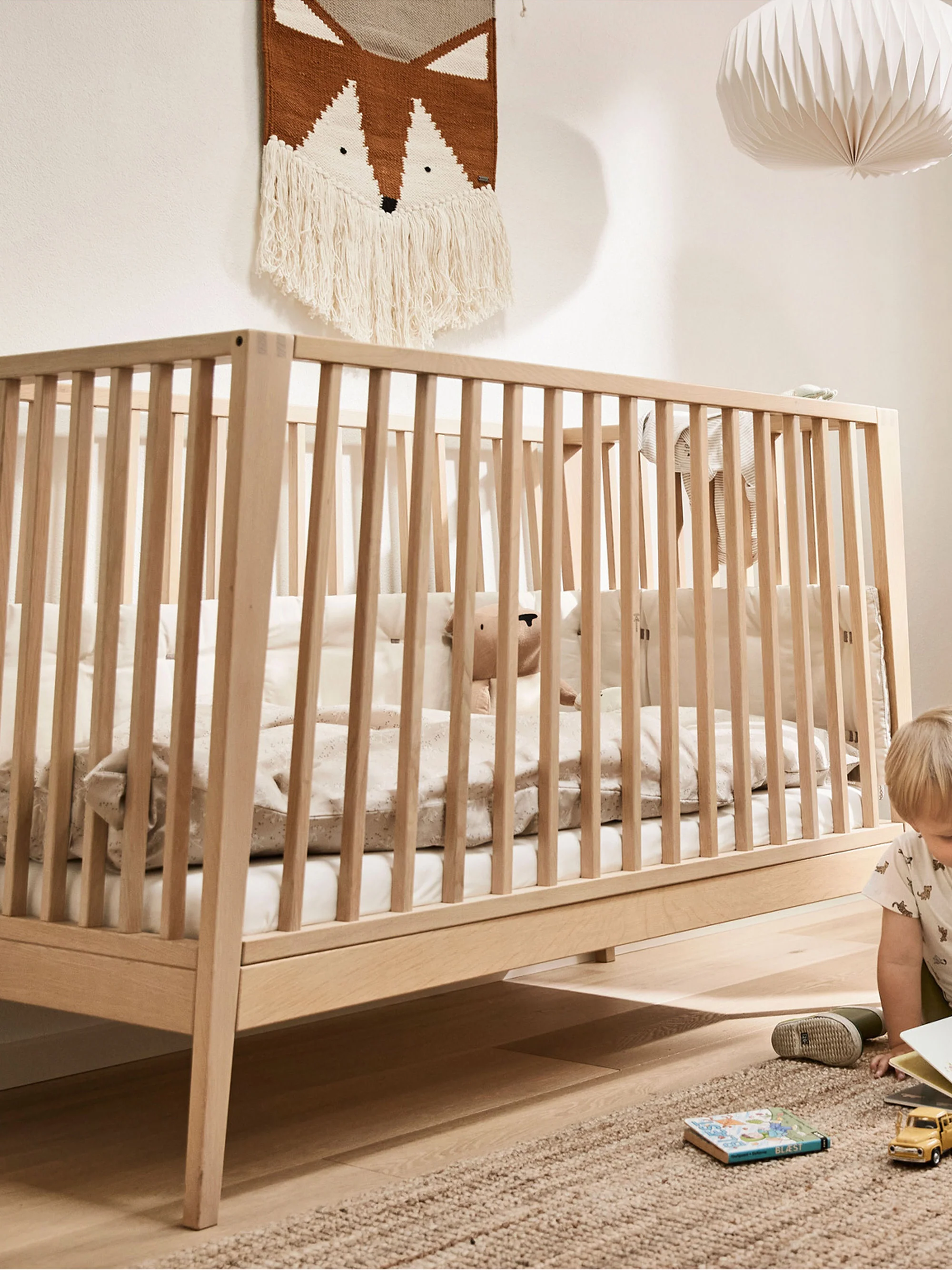 Kaltschaummatratze Leander Linea & Luna für Babybett