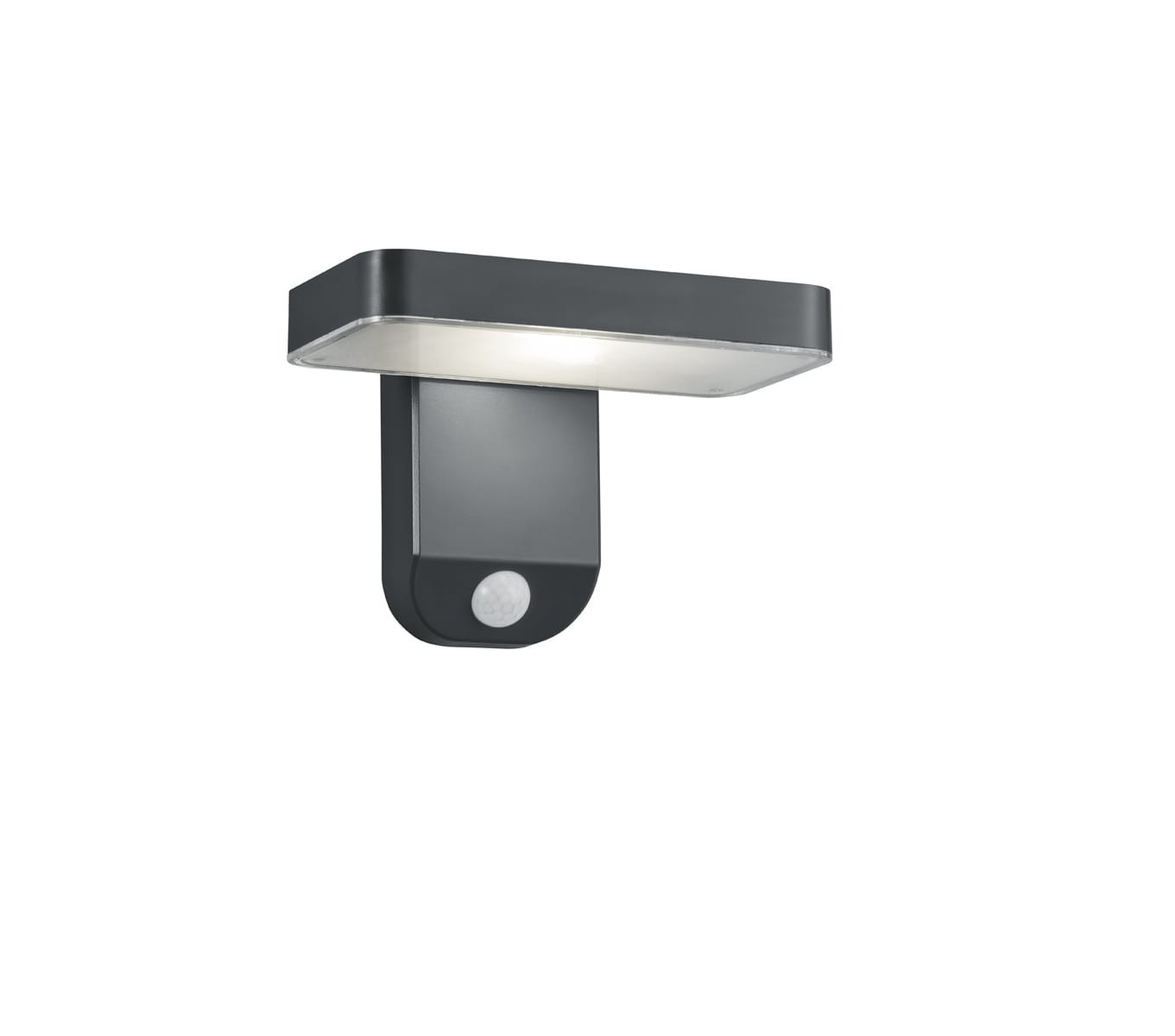 Lampa elewacyjna kinkiet solarny ESQUEL czujnik ruchu antracyt RL