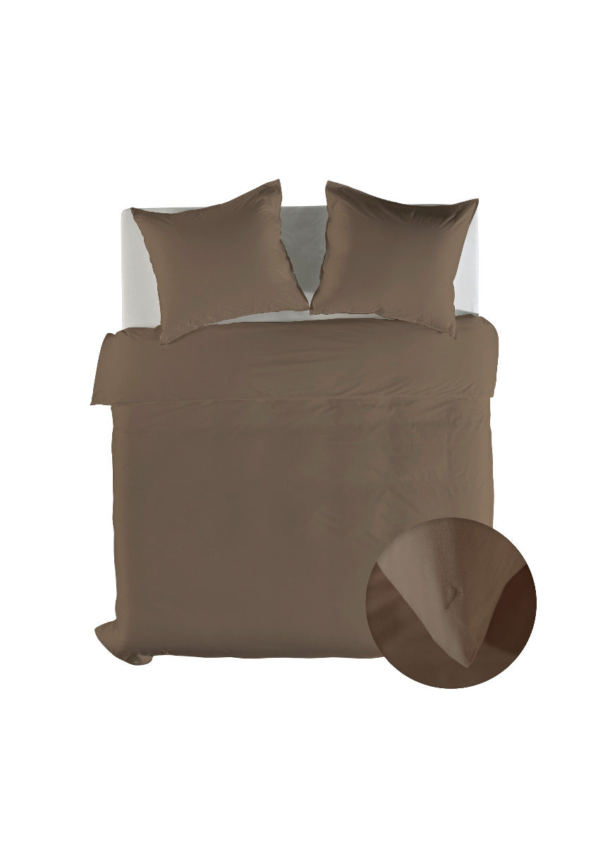 Yellow Dekbedovertrek Katoen Suites Casablanca - plaza taupe