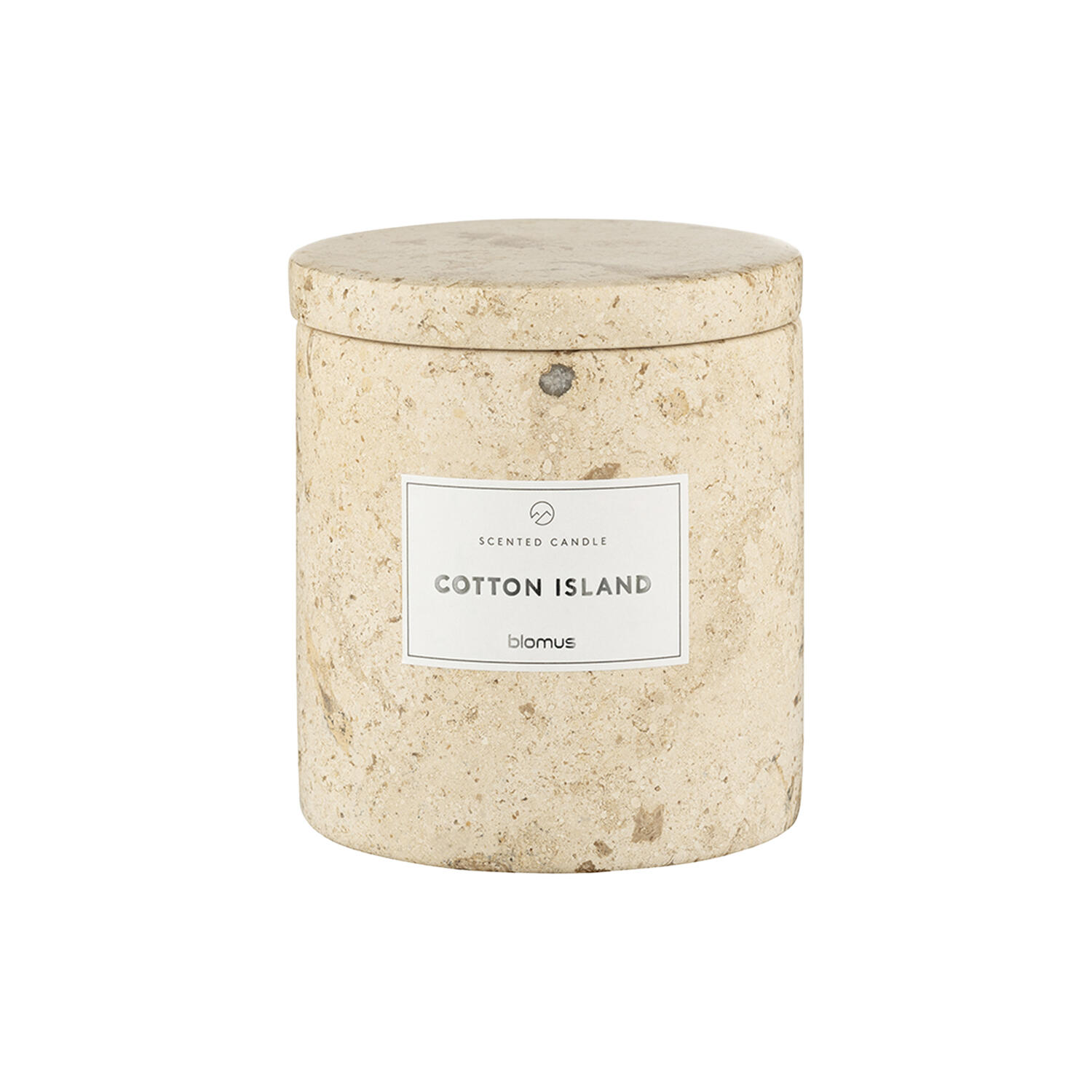 FRABLI Scented Candle S, travertine