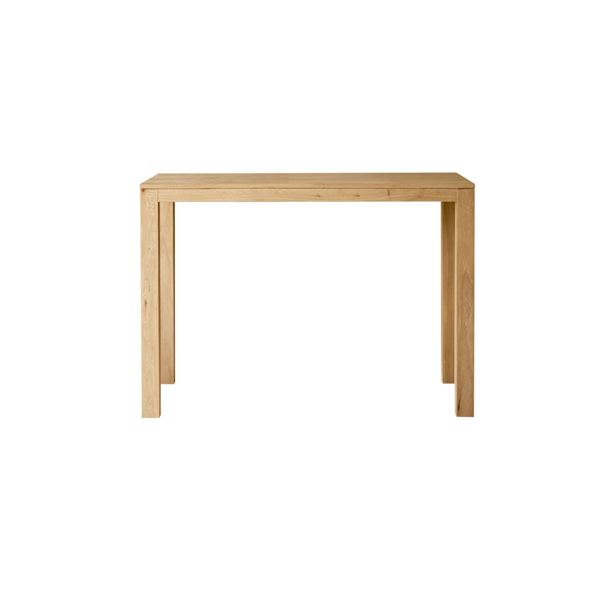Tikamoon Massief eiken bartafel voor 2/4 personen - Naturel