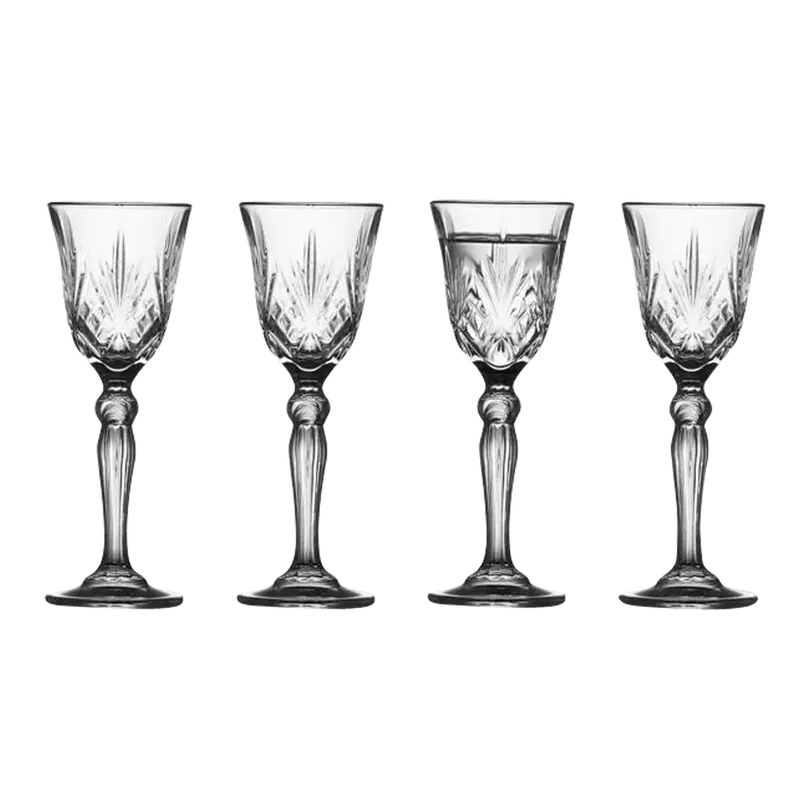 Cognacglas 4er-Set Melodia