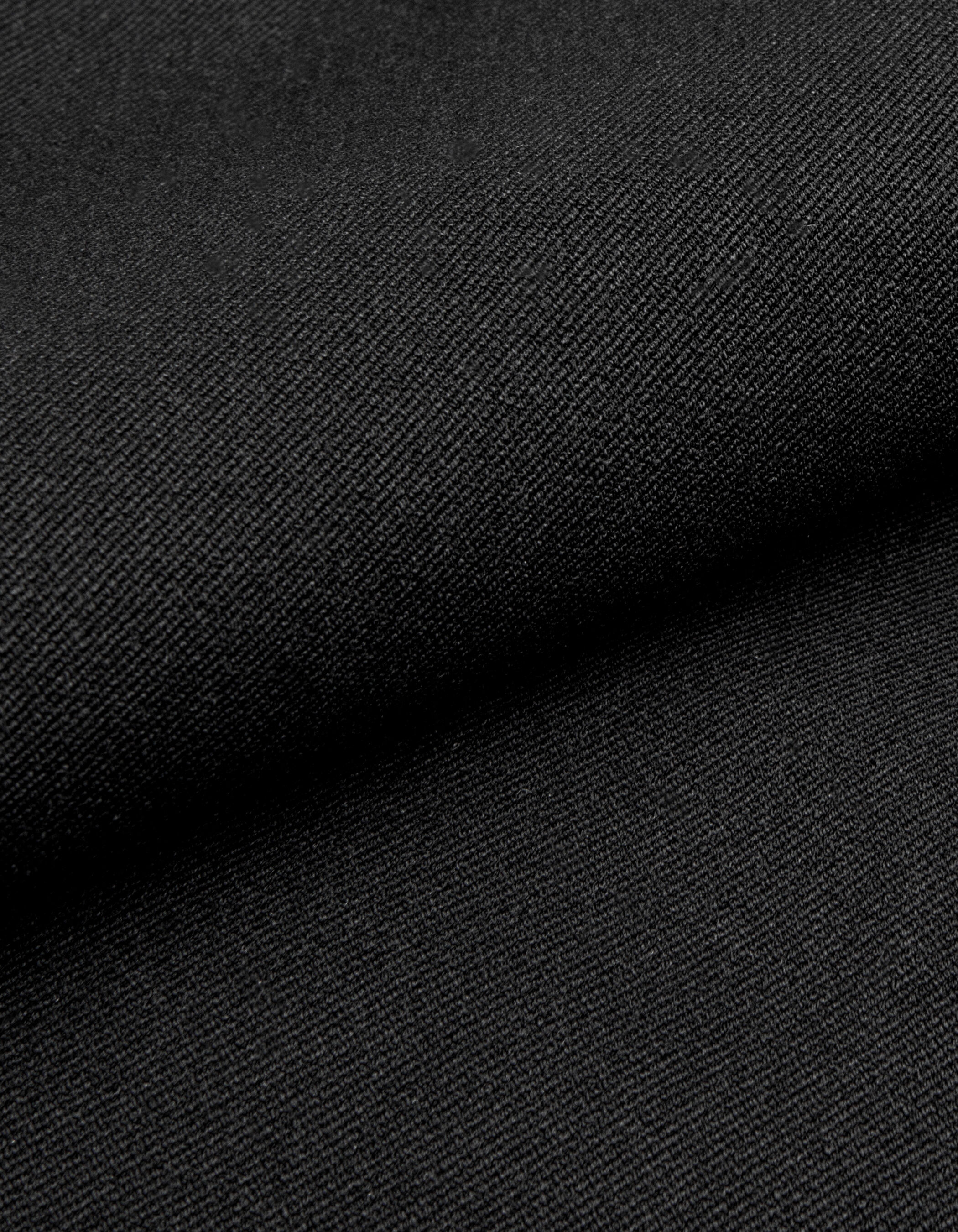 Pantalon noir longueur mi-mollet Femme