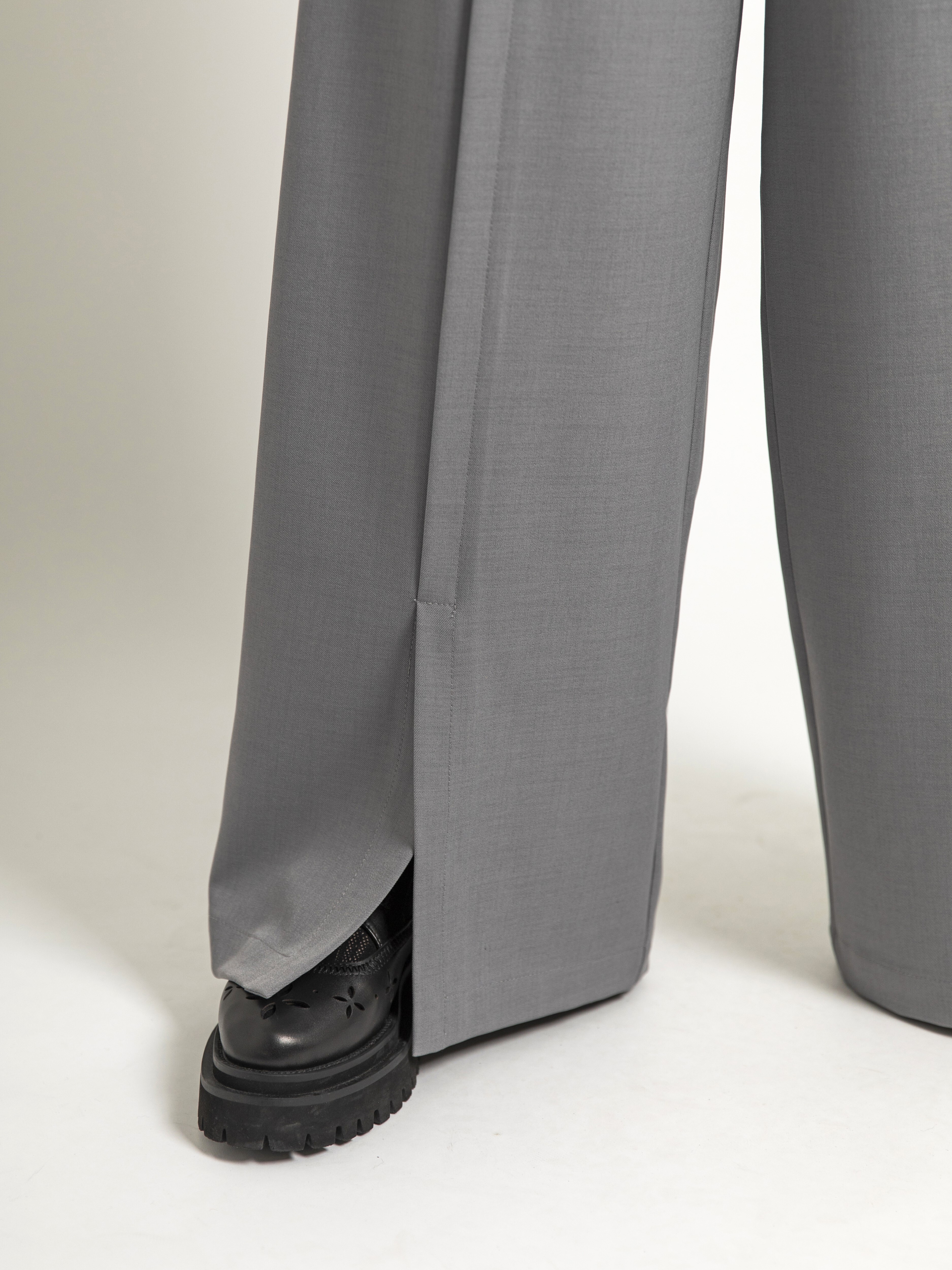 Slit Detail Pants - 25WDB293D