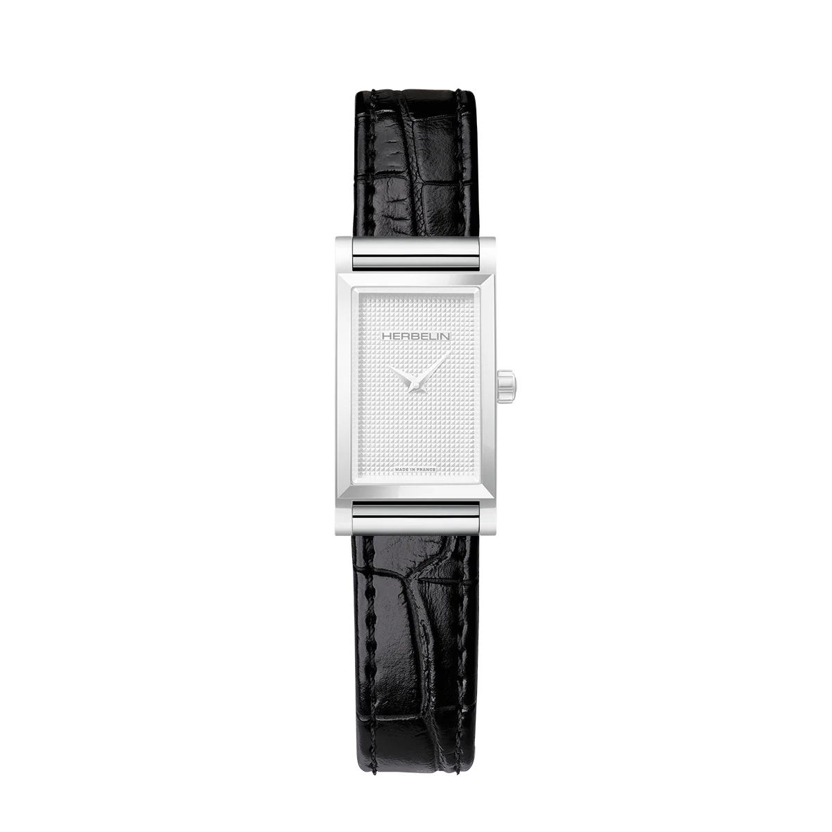 ANTARÈS – BRACELET SIMPLE – NOIR ALLIGATOR