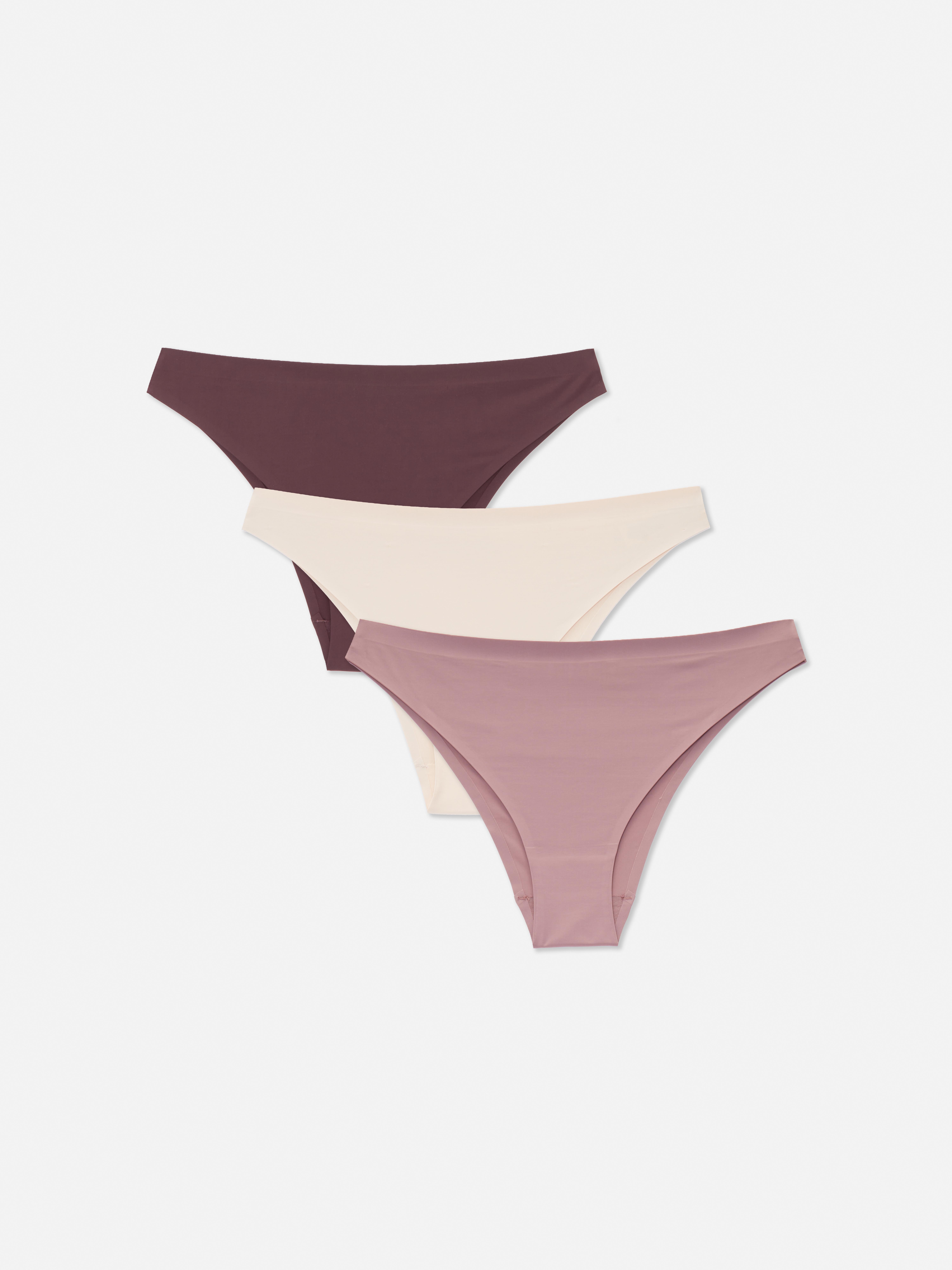 3-Pack Brazilian Seamless Briefs