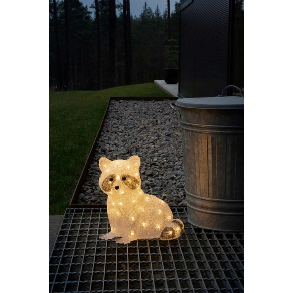 LED Figur, Kunststoff, BxHxL: 19 x 26 x 29 cm, inkl. Leuchtmittel