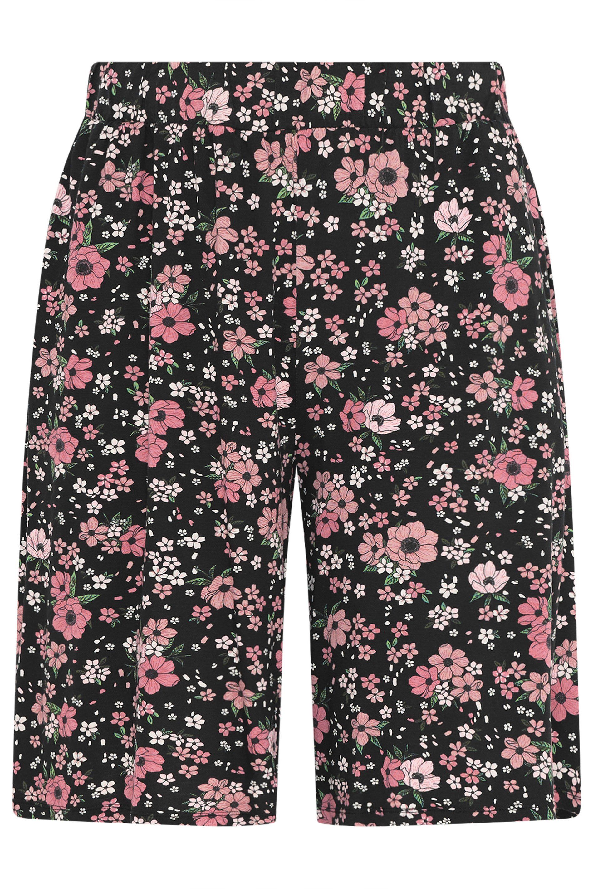 Yours Ditsy Floral Shorts
