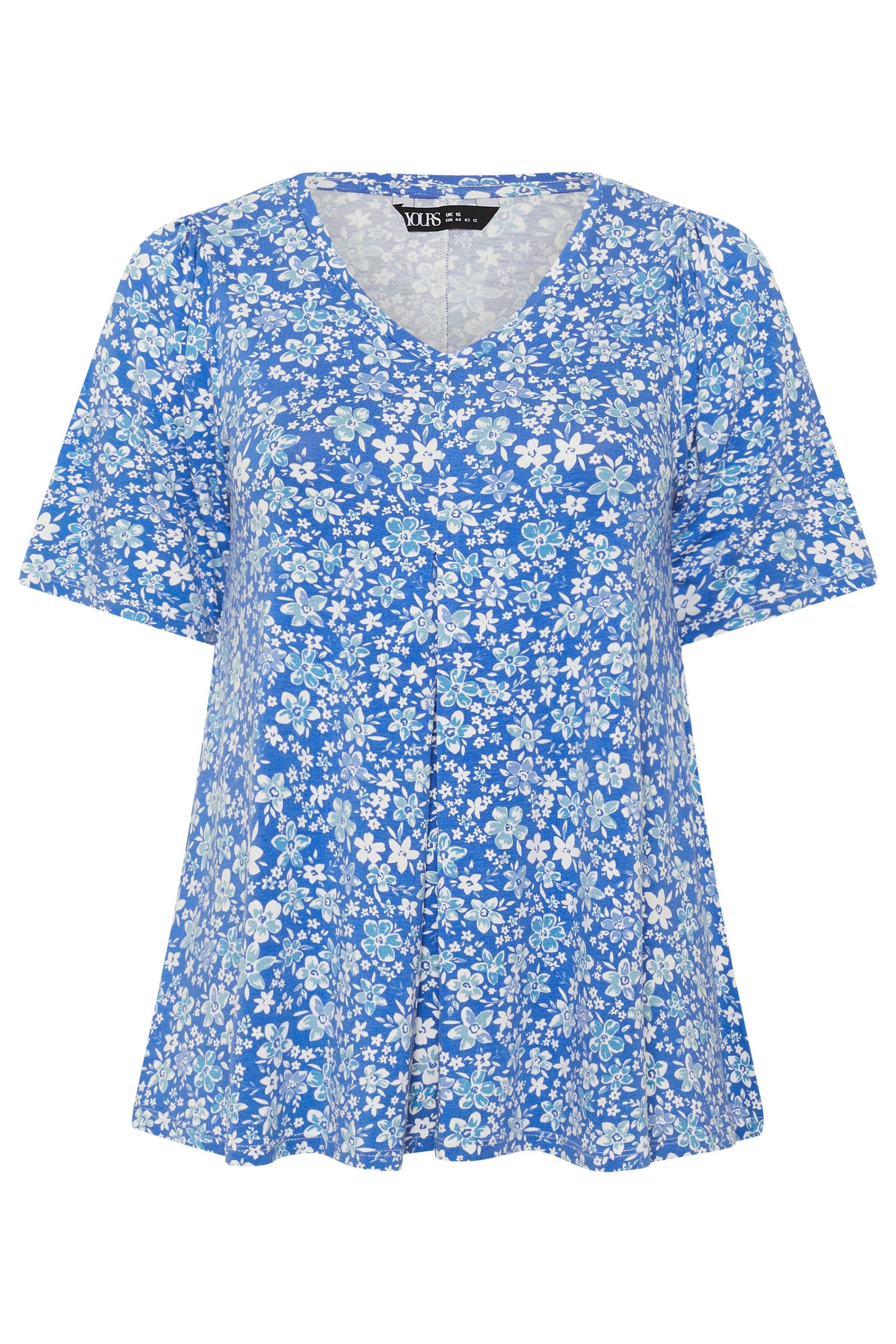 Yours Ditsy Floral Swing Top