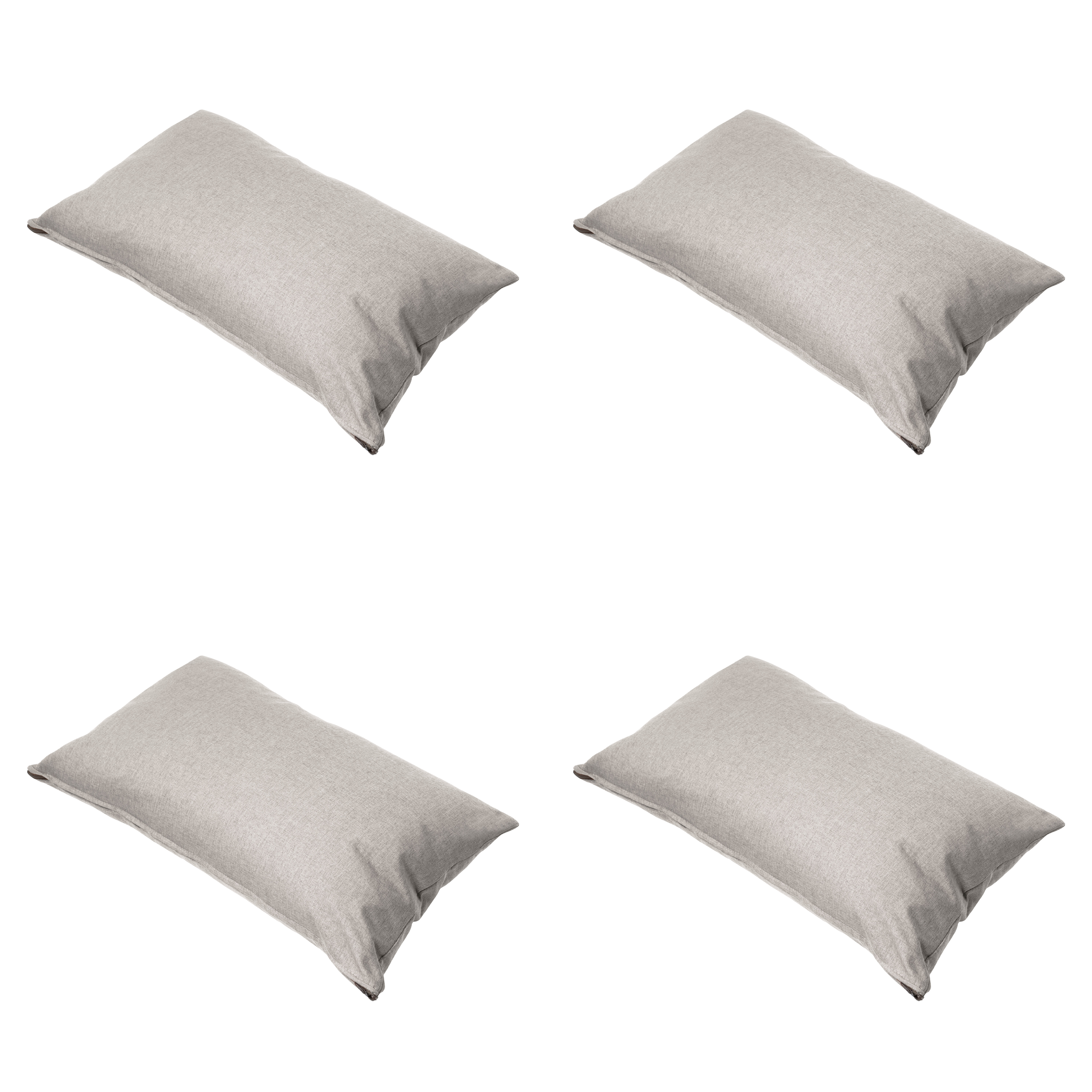 Madison sierkussen Best deal - beige - 40x60x10cm - set van 4