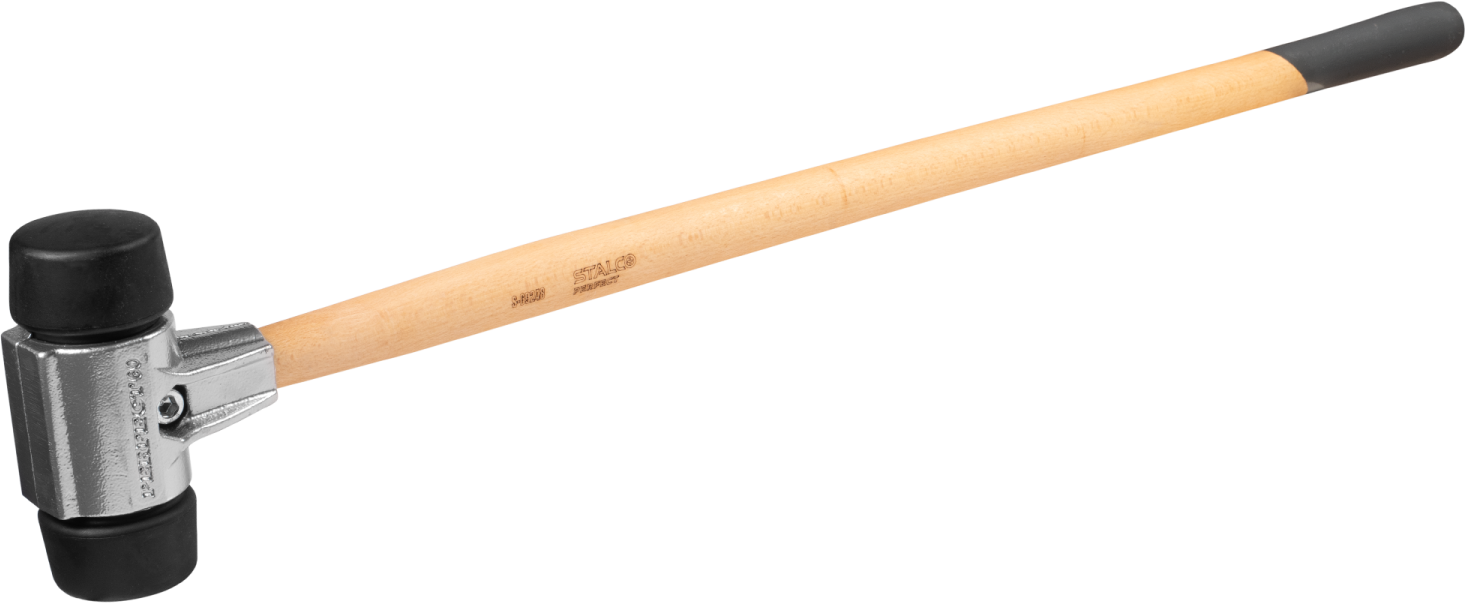 Młotek brukarski ø60 mm / 90sh / 200 mm / 1,90 kg STALCO PERFECT S-69247