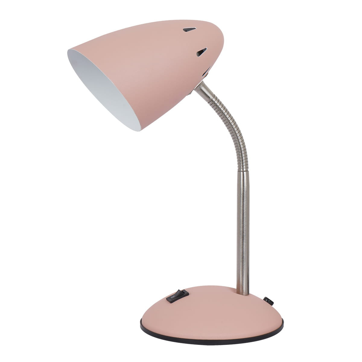 Lampka biurkowa nowoczesna różowa COSMIC 1xE27x60W wys:31cm Italux