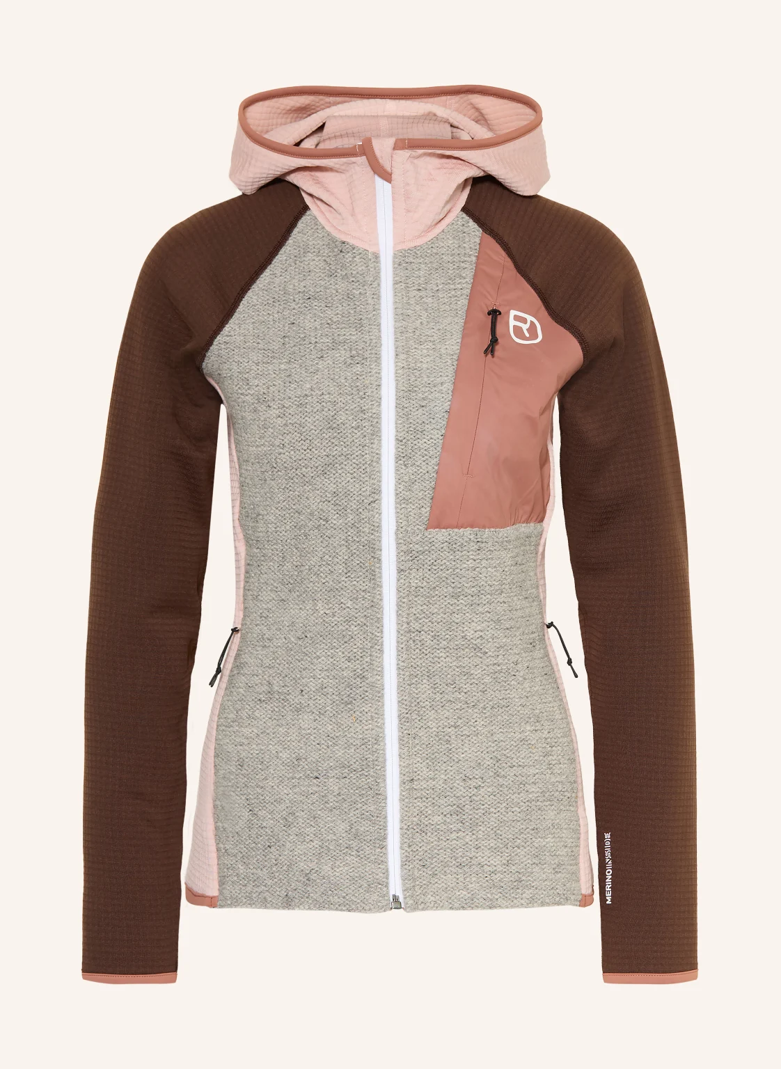 ORTOVOX Fleecejacke FLEECE GP CLASSIC KNIT mit Merinowolle