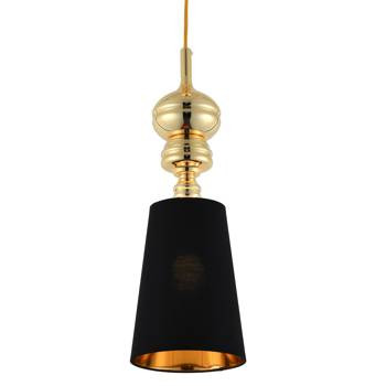 LAMPA WISZĄCA kinkiet QUEEN-1 elegancka ZŁOTA 25cm