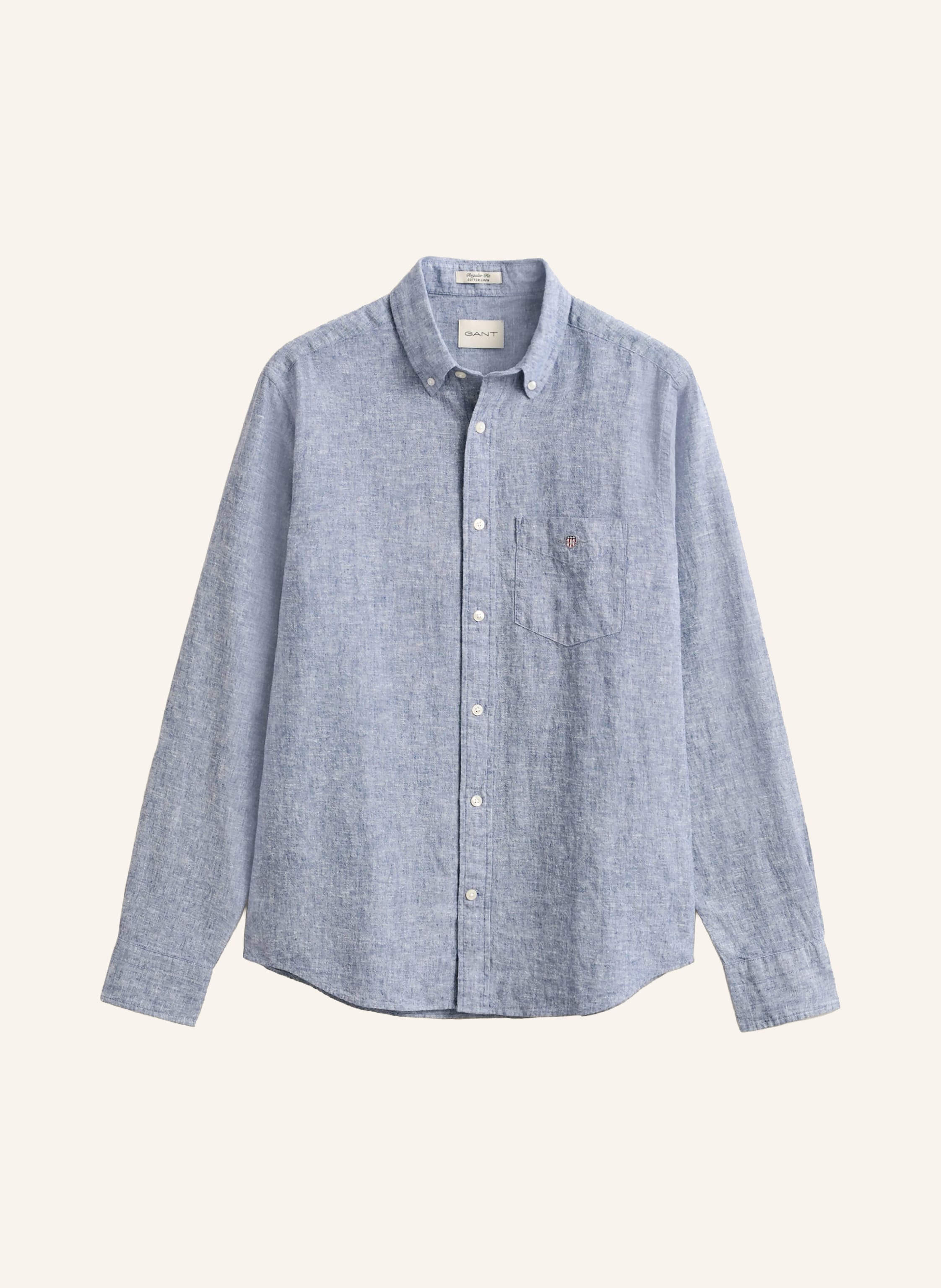 GANT Hemd Regular Fit mit Leinen