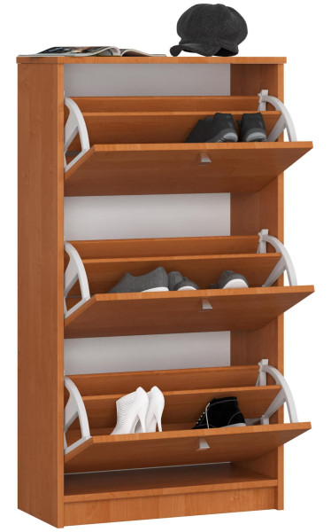 Szafka na buty AKORD Olcha 60 cm 3 półki 60x28,5x113 cm