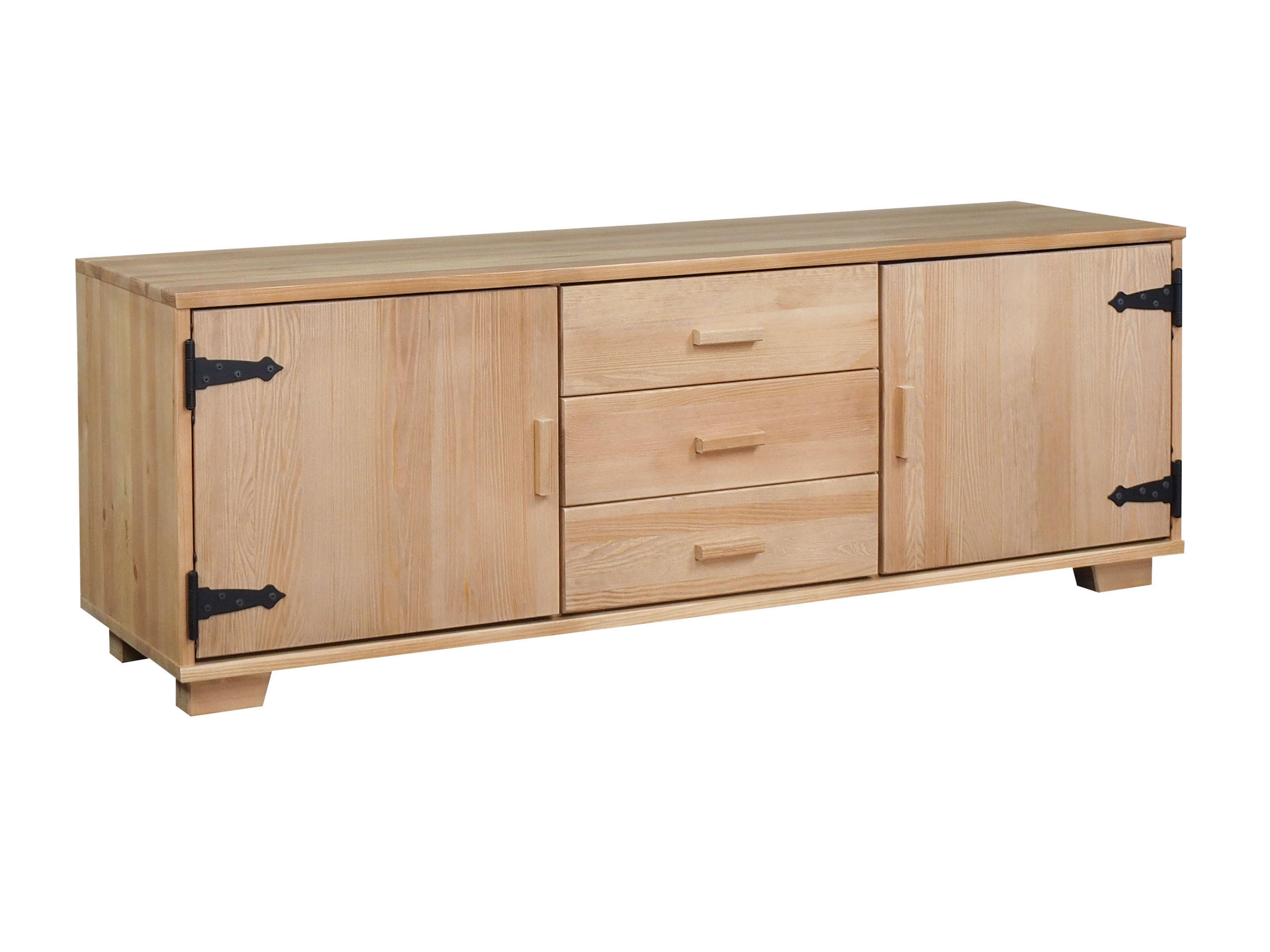 Komoda I z drewna litego NATURAL WOOD, kolor dębowy