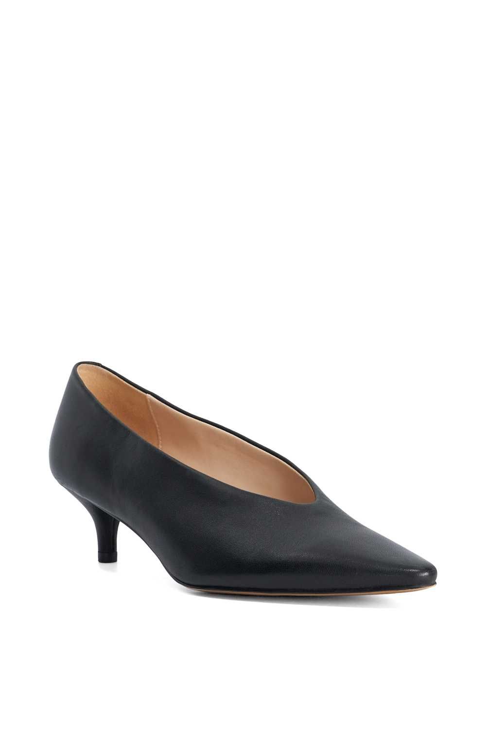 Dune London Aris' Leather Court Shoes