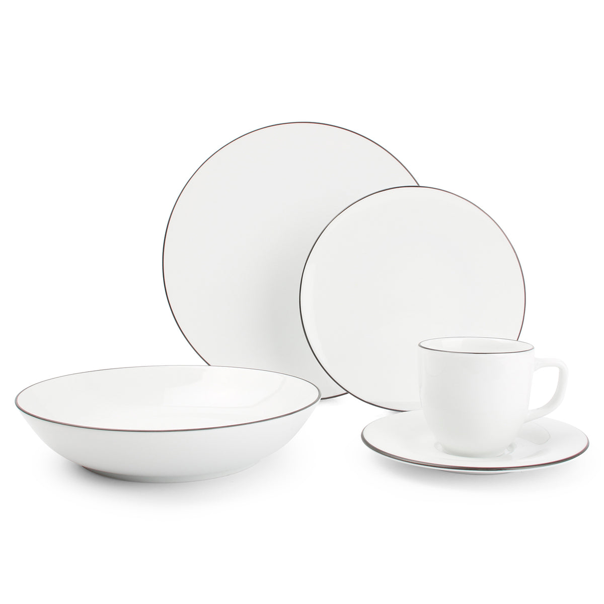 Salt & Pepper - Servies 20-delig wit Puro 2