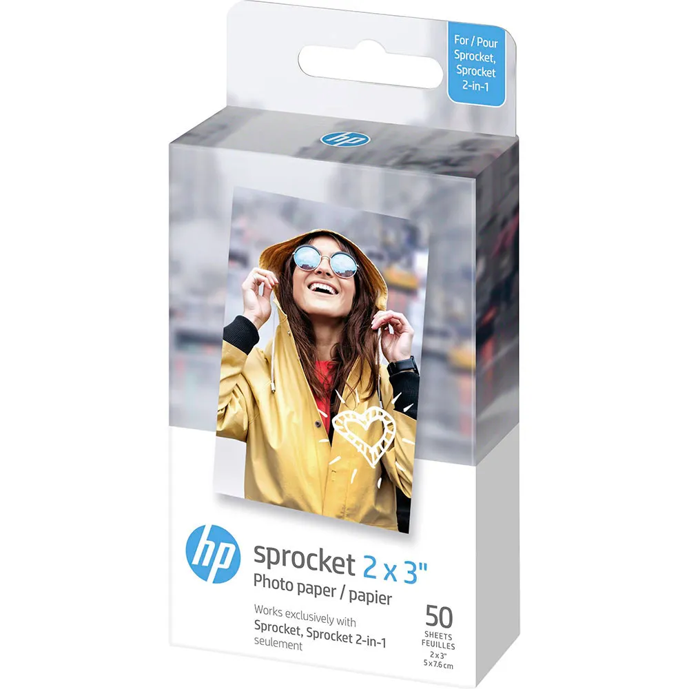 HP Zink 2x3 Photo Paper 50 units