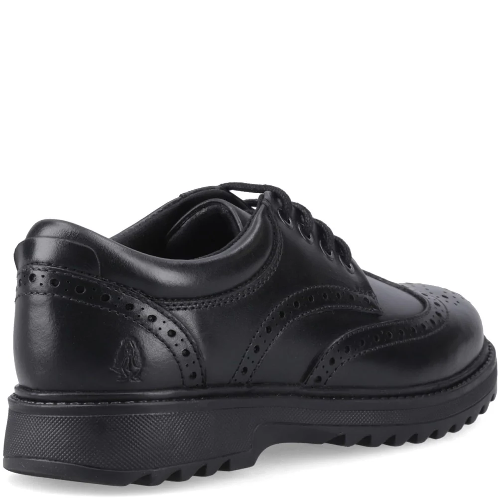Hush Puppies Romeo Brogue Junior School Shoes