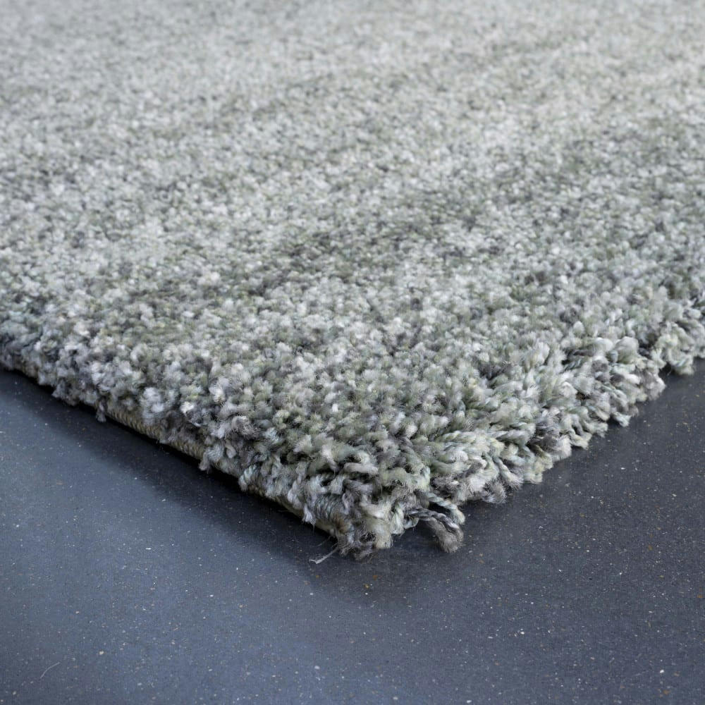 MITCHELL II - Tapis contemporain vert de gris 200x290 cm