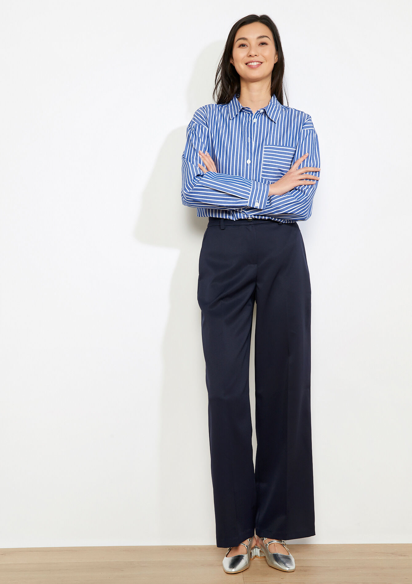 Rechte tailleurbroek