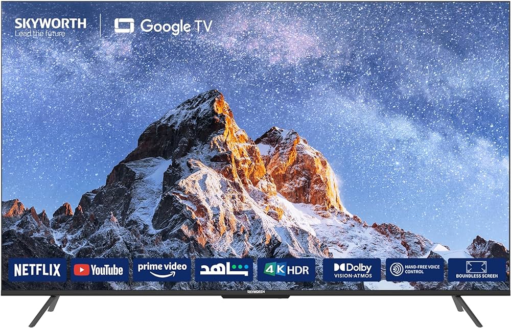 Skyworth LED TV 70Inch, Smart 4K, 3HDMI & 2USB
