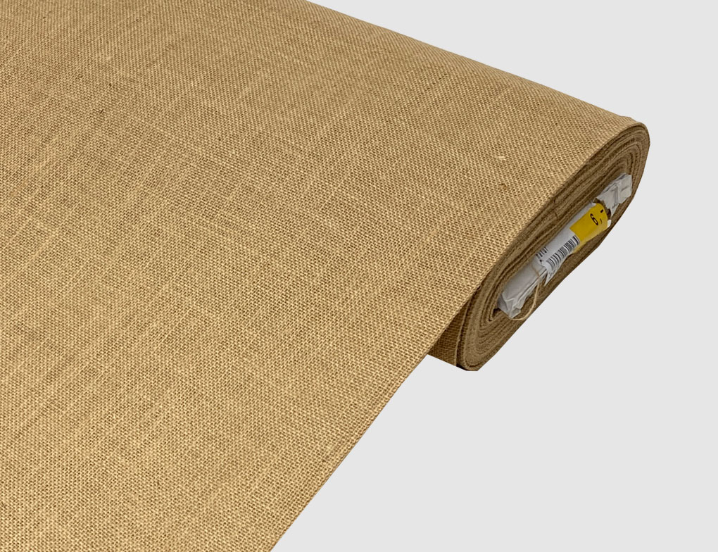 Dekostoff Jute Natur