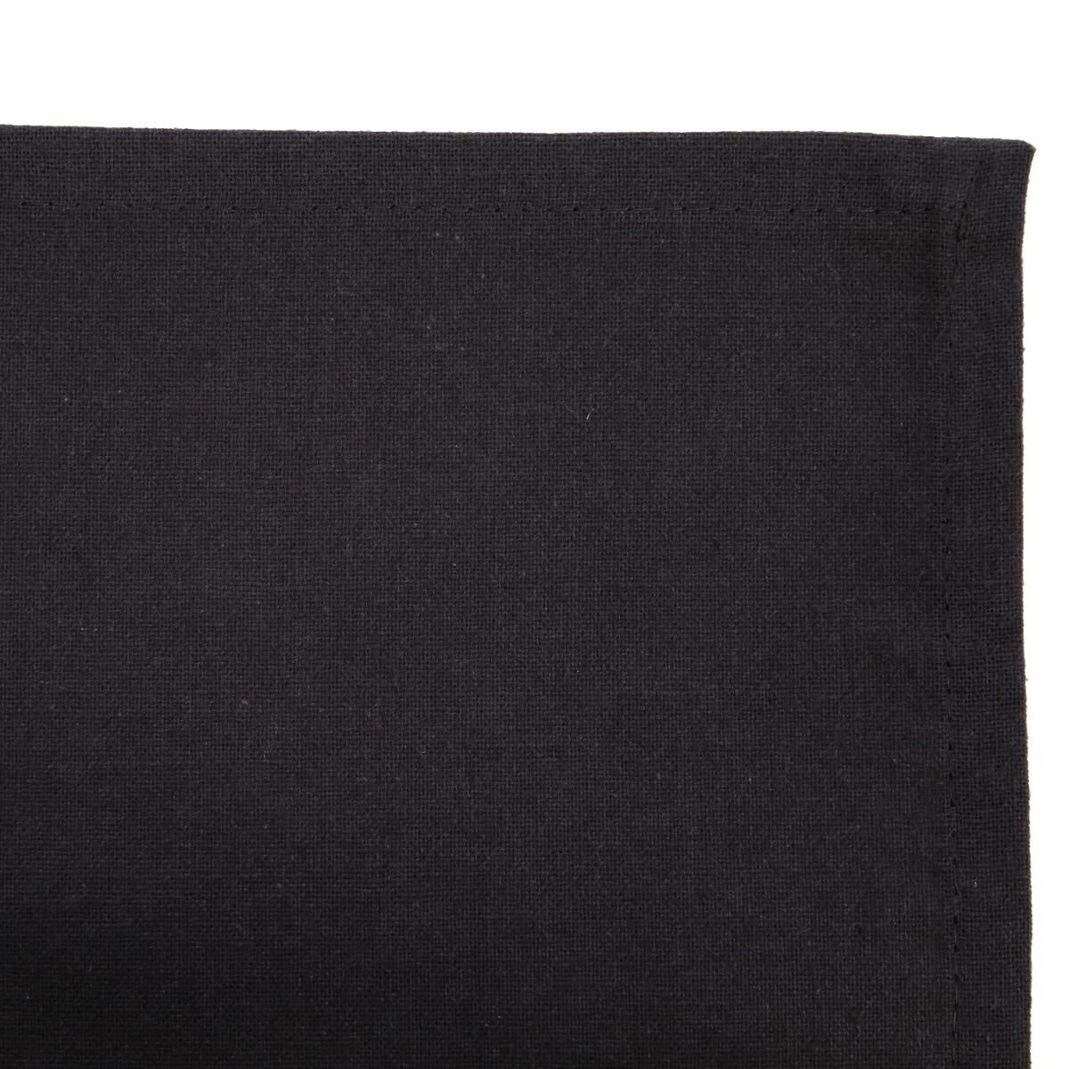 Set of 4 napkins, cotton Slate grey, 40x40 cm
